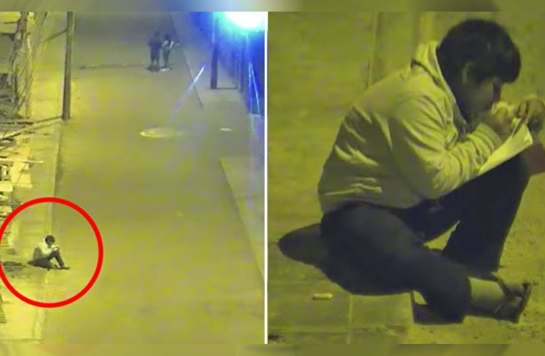 Millionaire Helps Boy After Viral Photo Shows Him Doing Homework on a Sidewalk Under Street Lamp