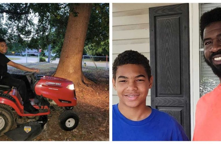 Teen Mows Lawns So That His Stepfather Can Adopt Him and His Brother. “He’s Always Been There for Us”