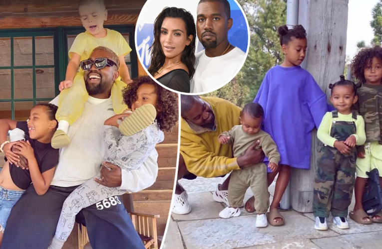 Kim Kardashian Praises ‘Best Dad’ Kanye West on Father’s Day