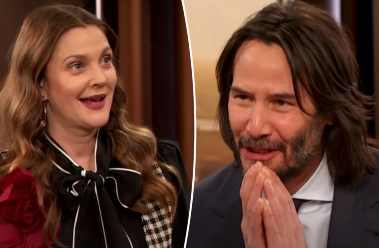 Keanu Reeves ‘Grabbed’ Drew Barrymore’s Hand So She Could Be ‘A Free Human Being’