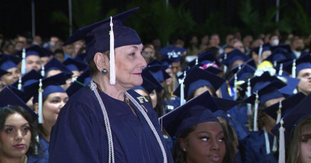 'It's Never Too Late': 85-year-old Florida Woman Graduates From College ...