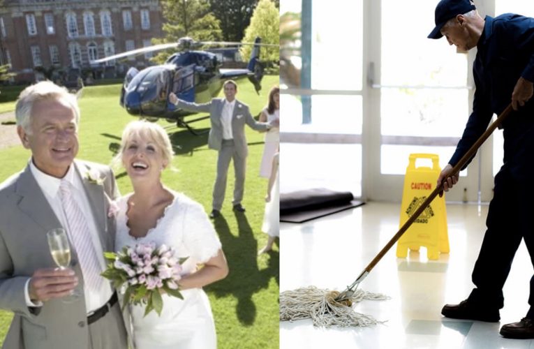 Bride’s Family Laugh At Groom’s Father For Being A Janitor, Than He Reveals His Wedding Gift