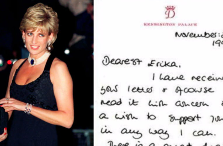 Princess Diana Receives Emotional Letter From Distressed Woman – She Has a Surprising Response