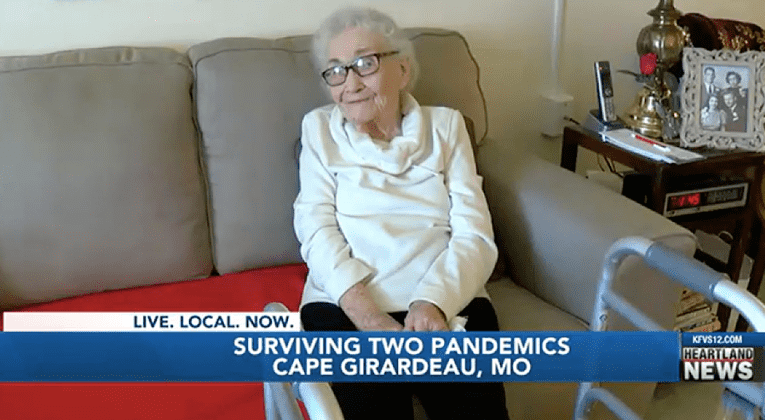 Woman Who Survived Two Pandemics and Retired at the Age of 100, Celebrates 107th Birthday