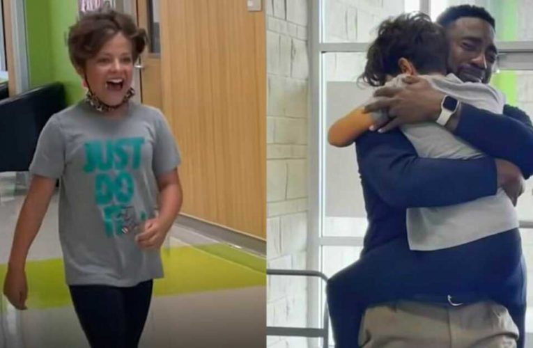 Father Surprises Stepdaughter Who Loves Him Dearly With Adoption Reveal At School