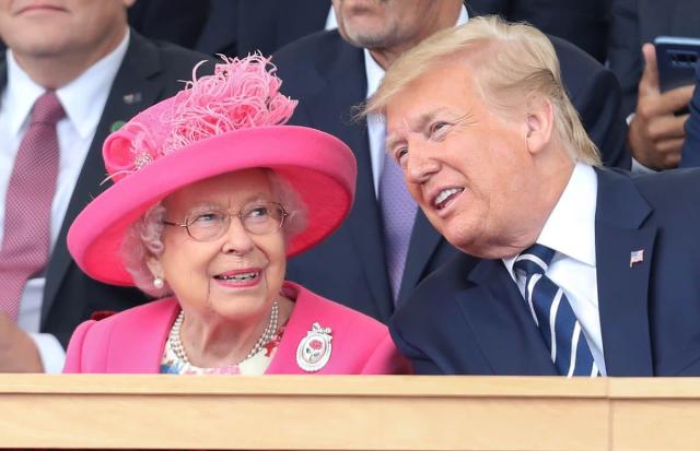 Trump Says The Queen Was A ‘Grand And Beautiful Lady’