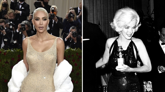 Kim Kardashian Wore a Second Marilyn Monroe Dress